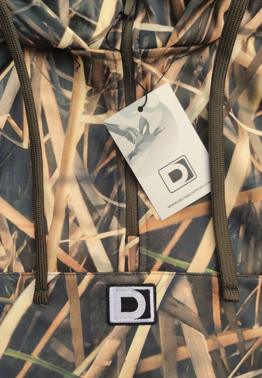 Sudadera ligera con capucha Camo D-Wet V