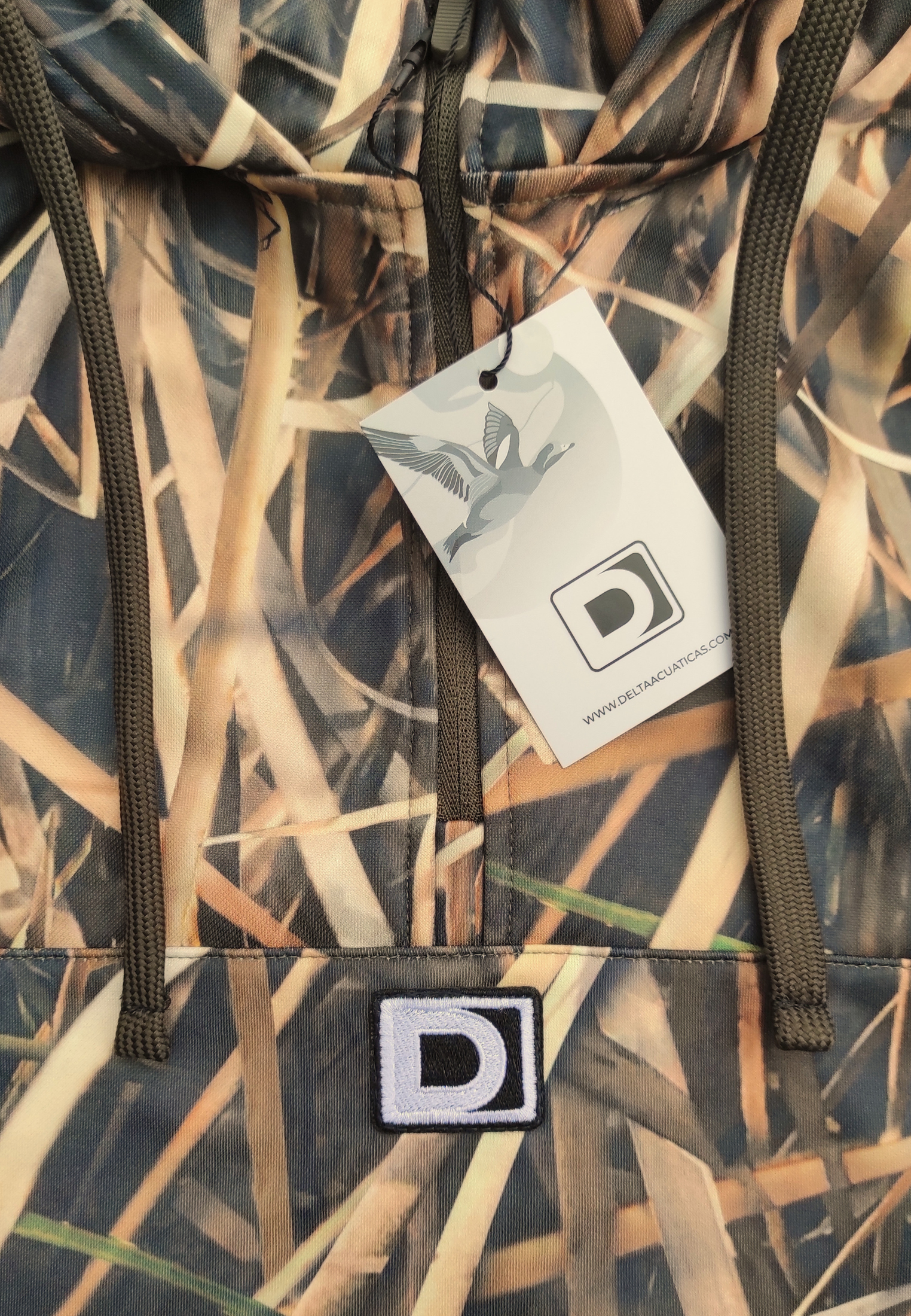 Sudadera ligera con capucha Camo D-Wet V