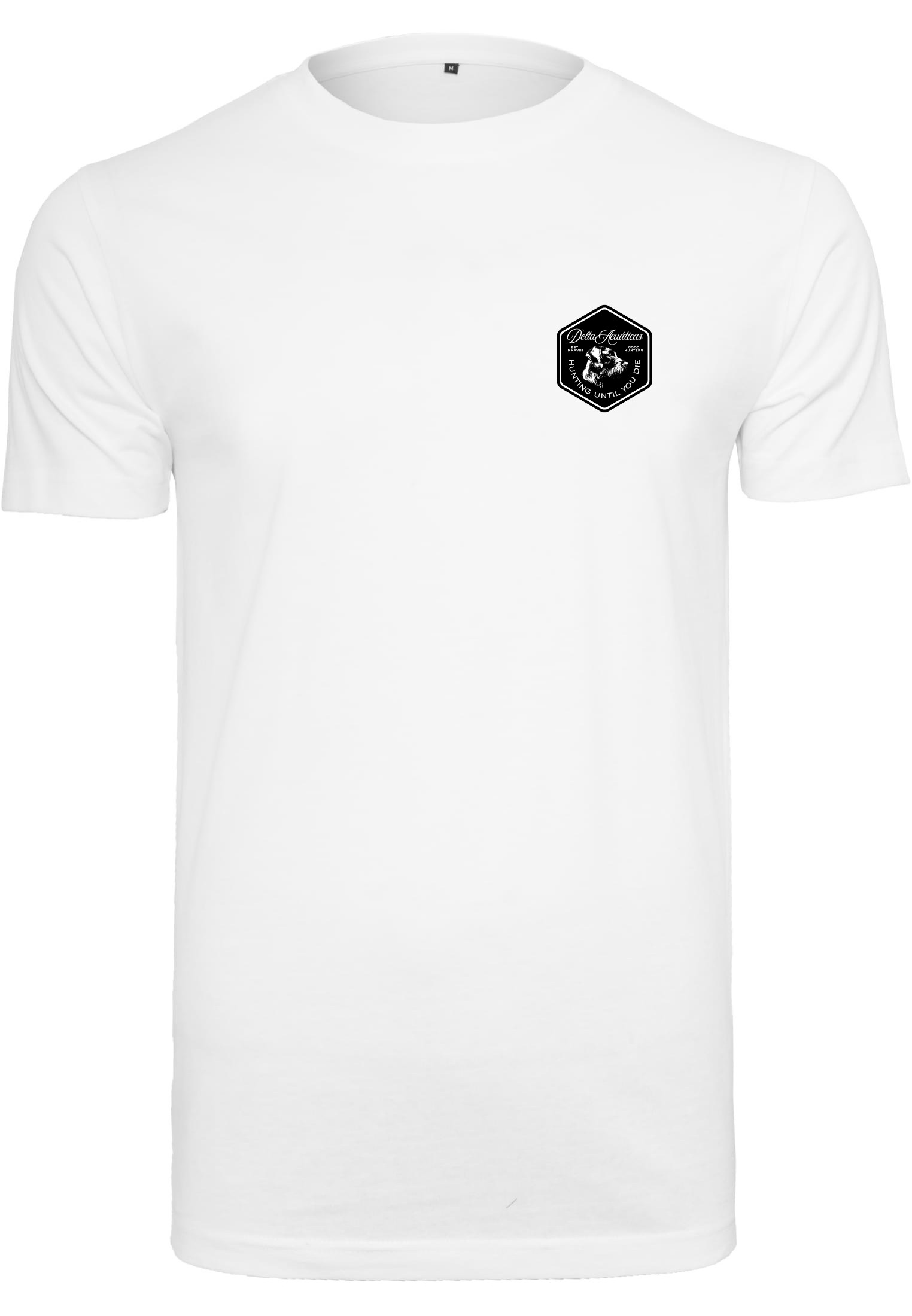 Camiseta Drahthaar Pocket Blanco / ⬜🟩⬛