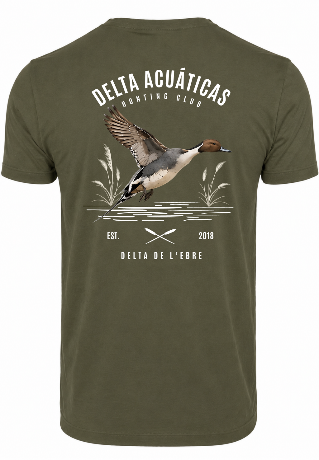 Camiseta manga corta Pintail Oliva