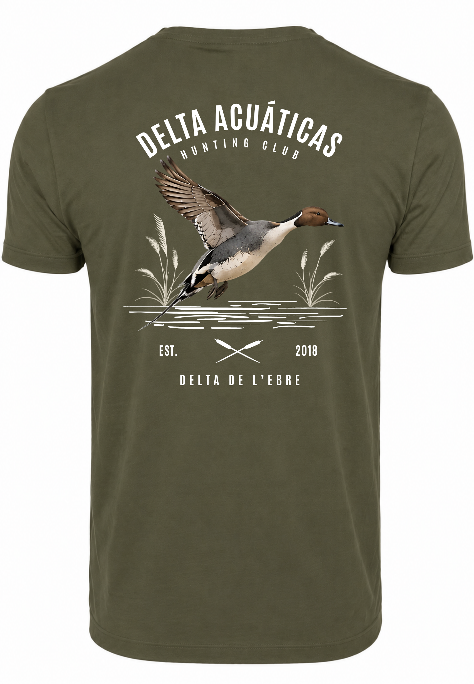 Camiseta manga corta Pintail Oliva