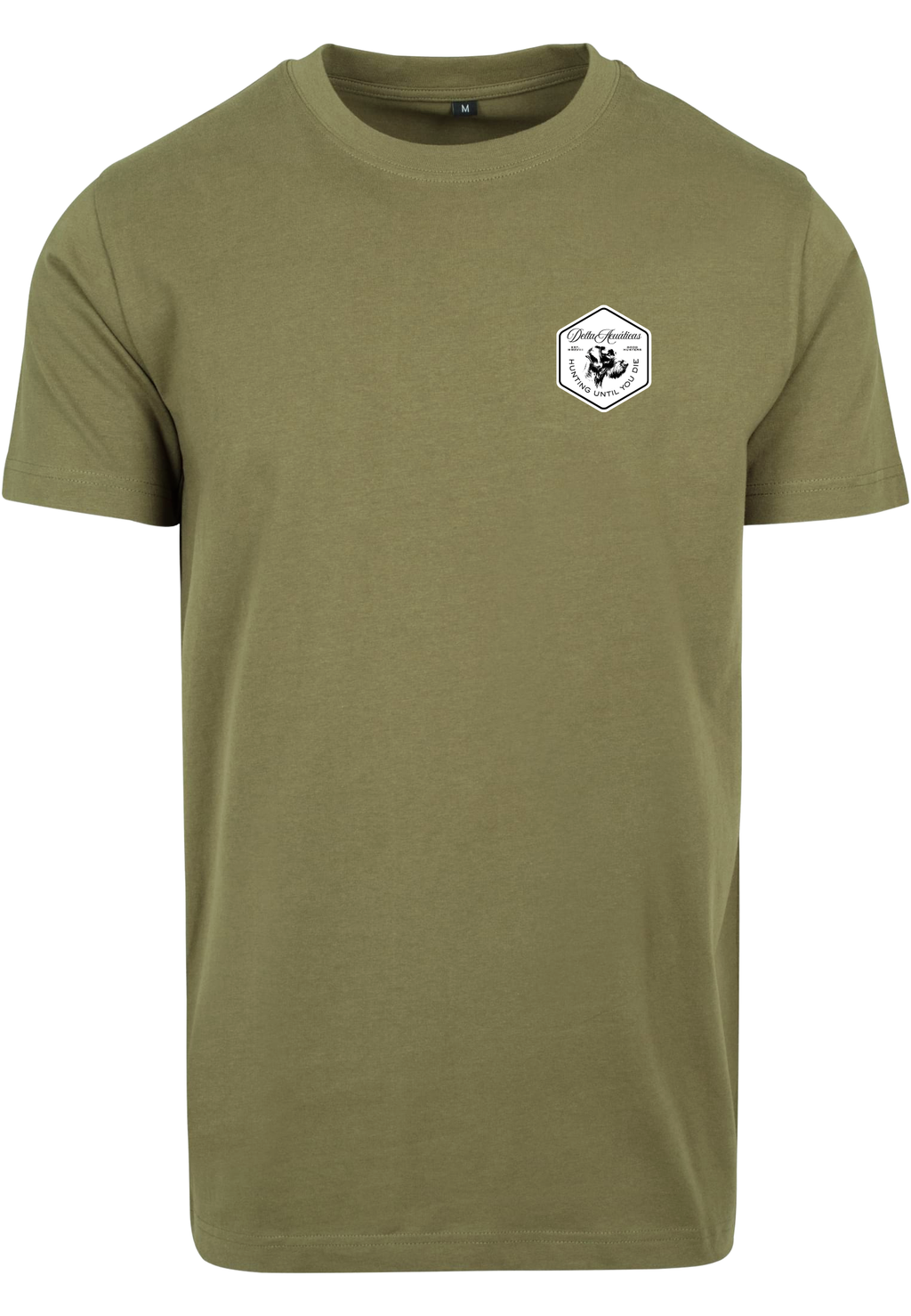 Camiseta Drahthaar Pocket Oliva / ⬜🟩⬛