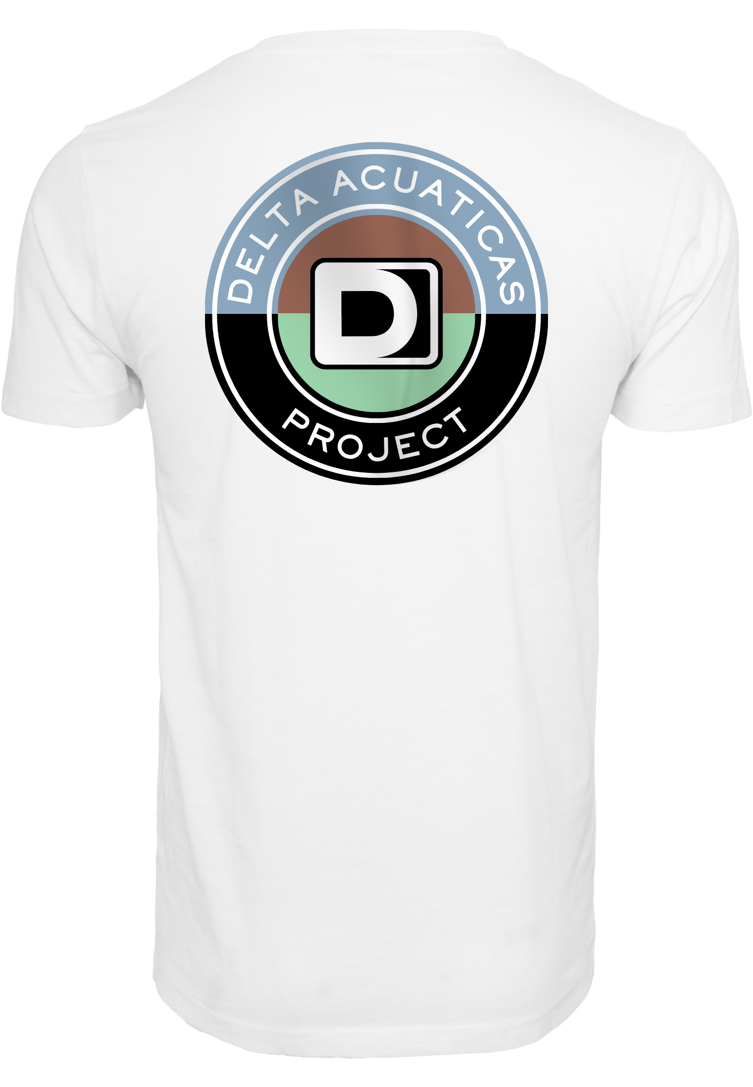 Camiseta manga corta D-Project Badge Blanco