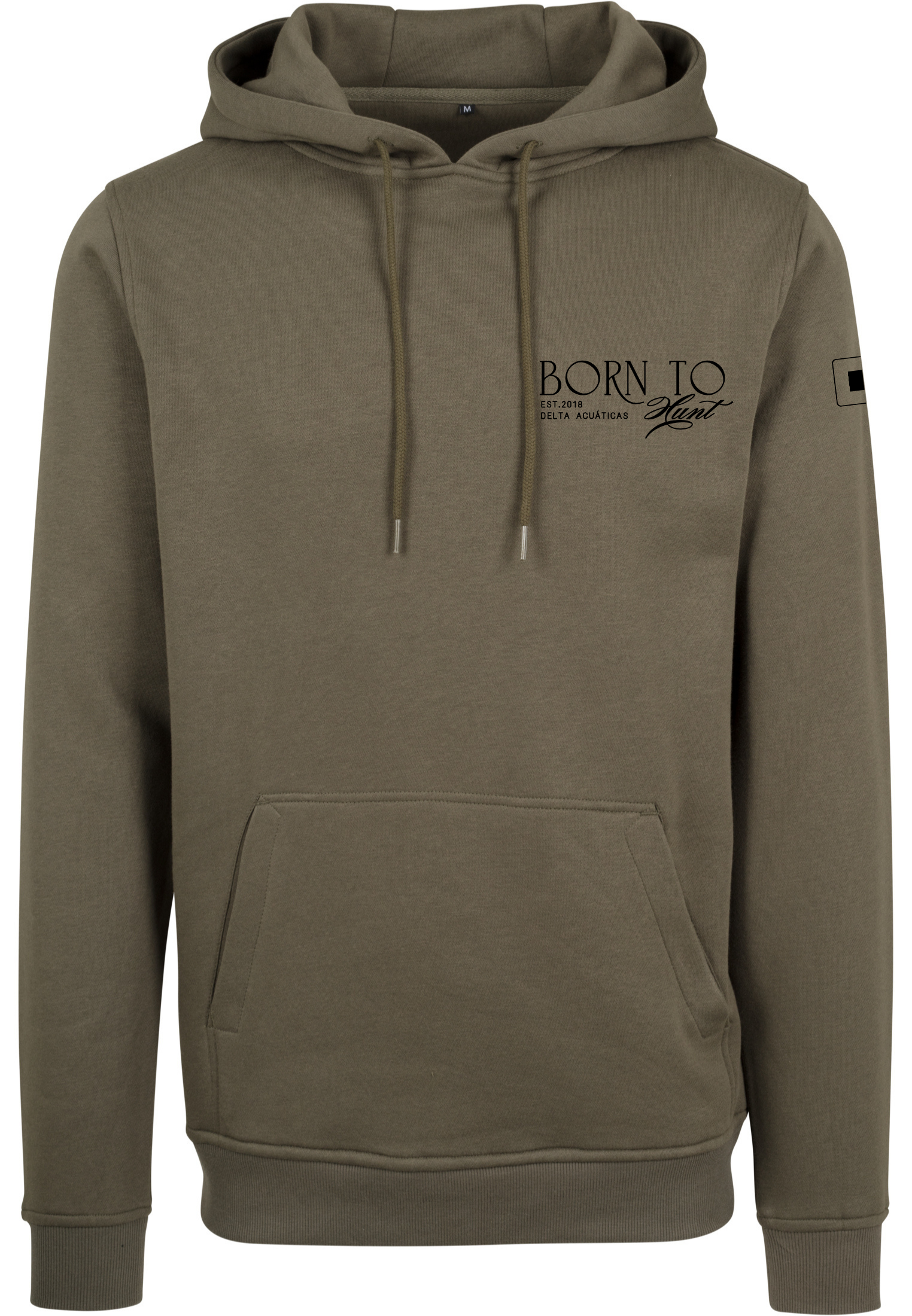 Sudadera con capucha Born To Hunt Oliva