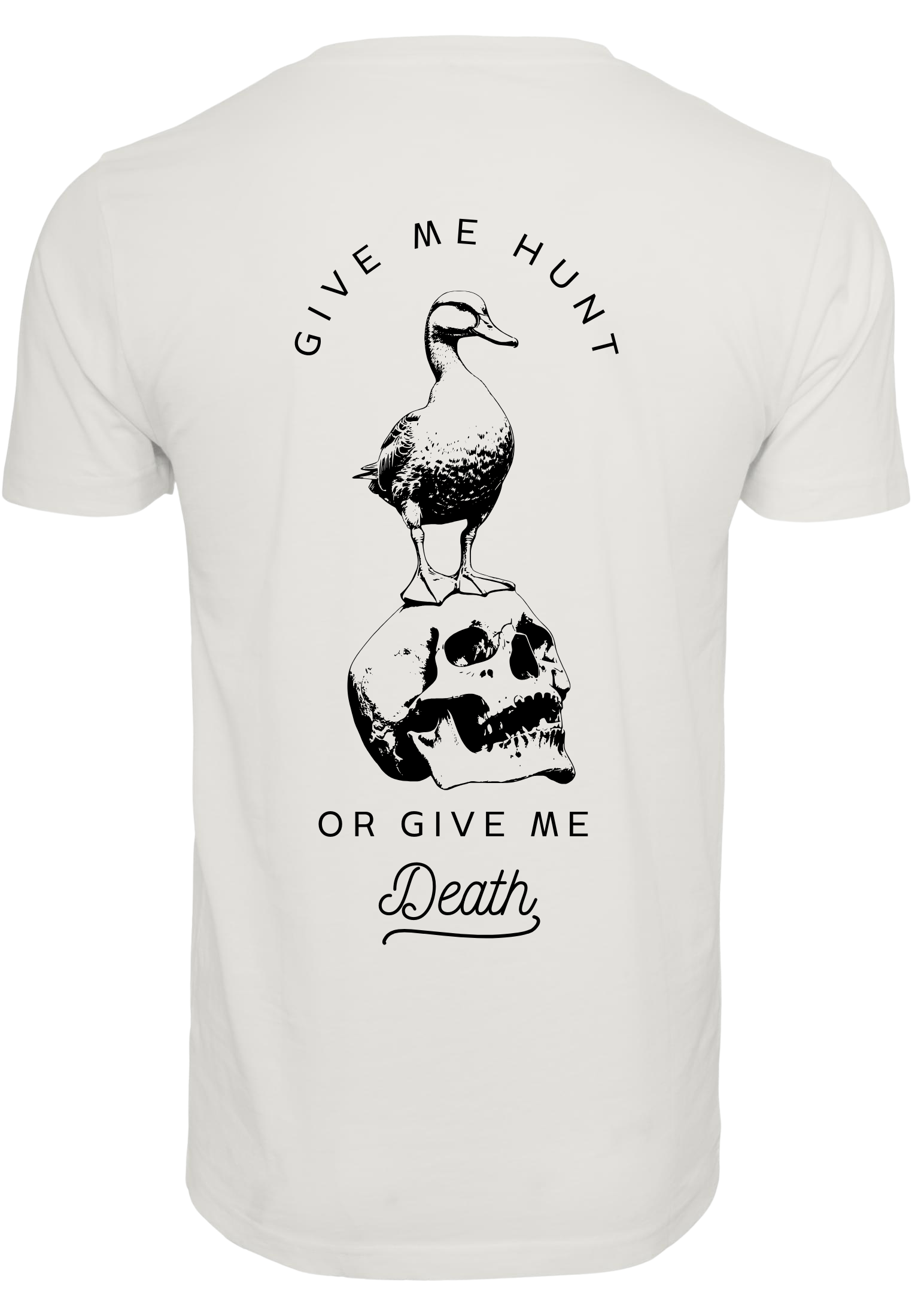 Camiseta manga corta Death Blanco