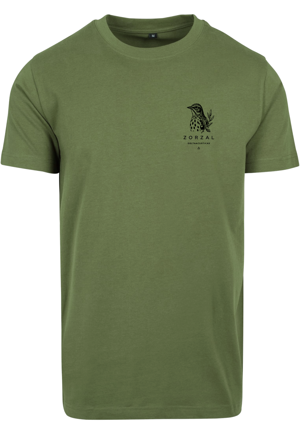 Camiseta manga corta Zorzal Oliva Profundo