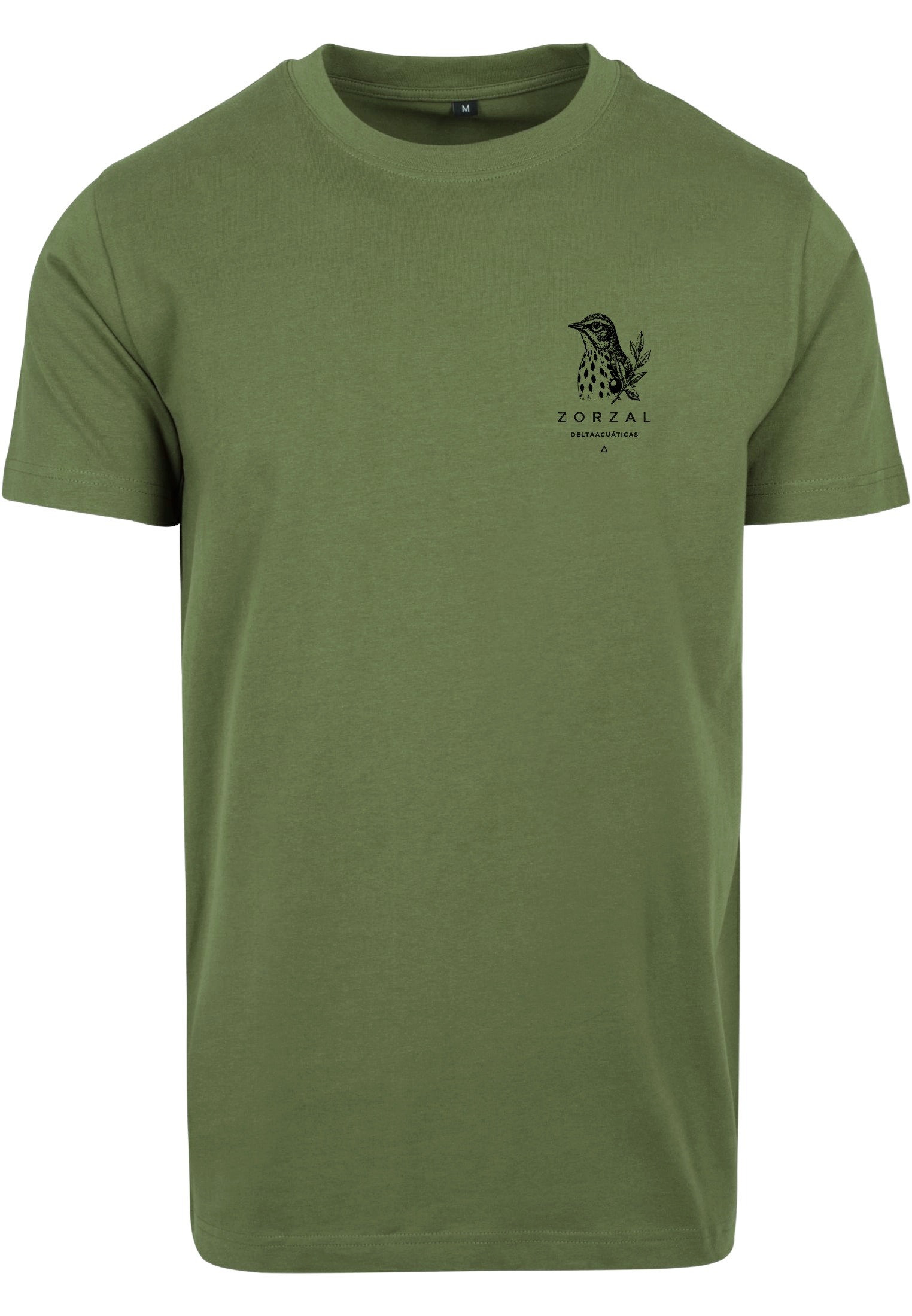 Camiseta manga corta Zorzal Oliva Profundo