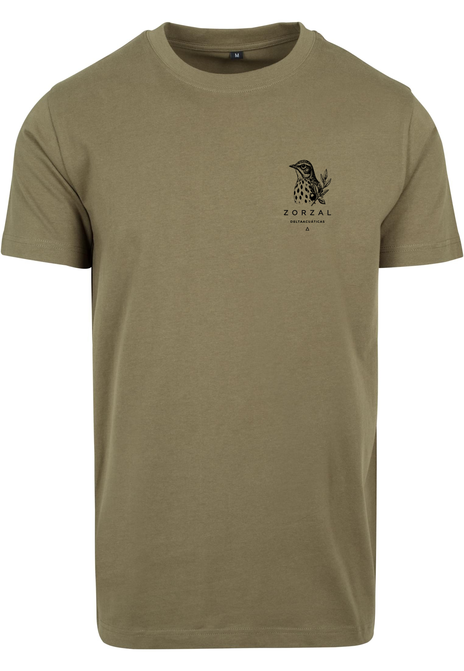 Camiseta manga corta Zorzal Oliva