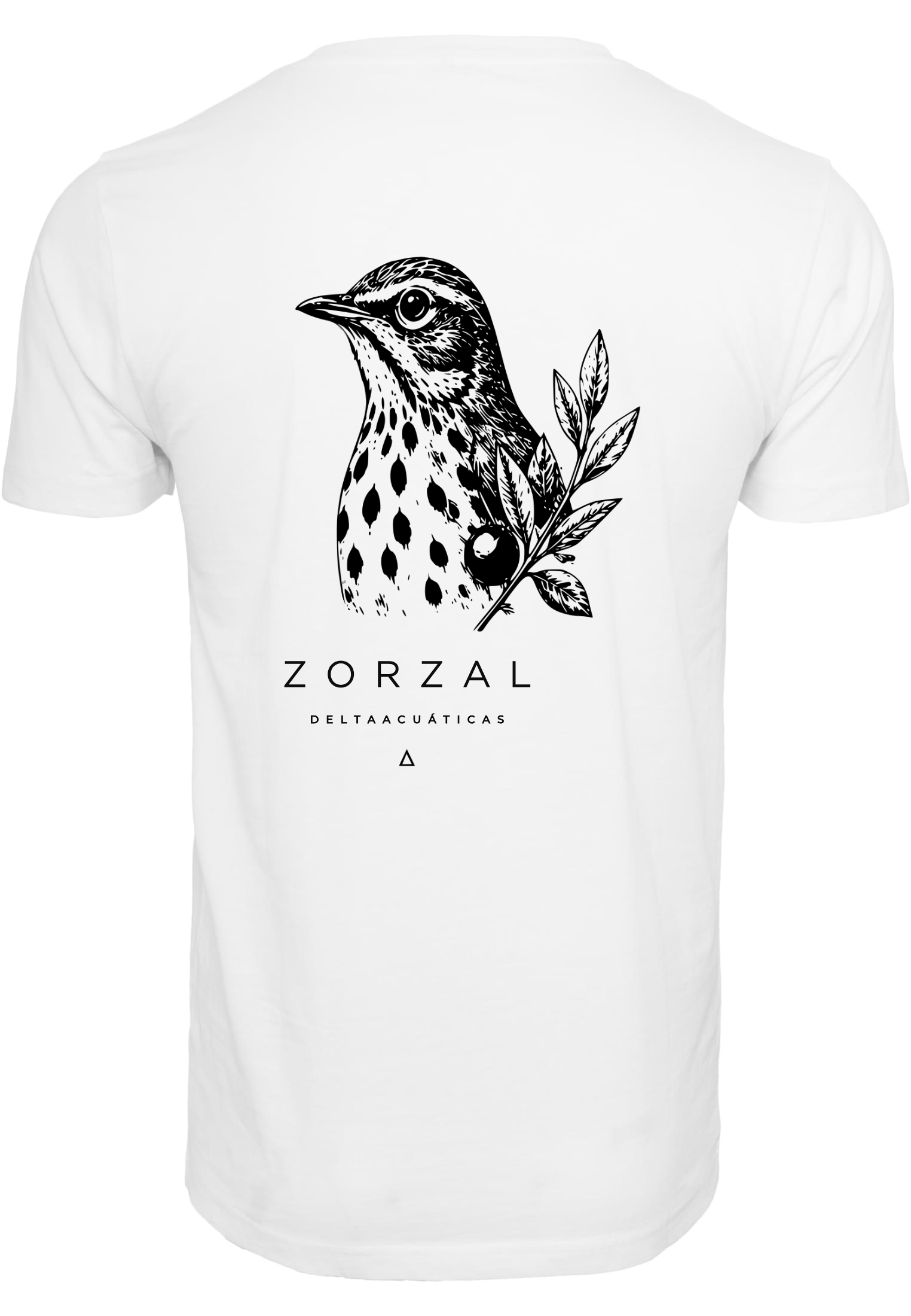 Camiseta manga corta Zorzal Blanco