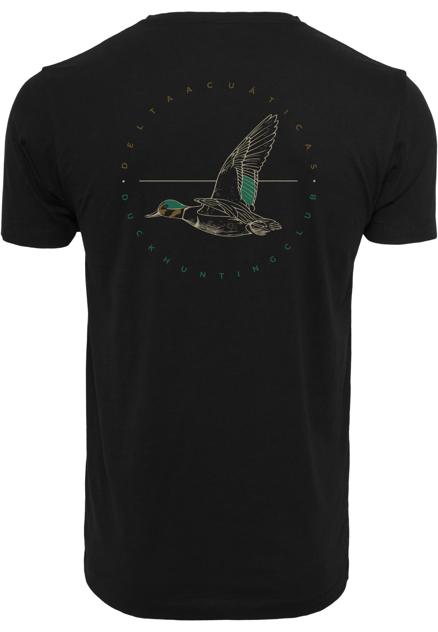 Camiseta manga corta Common Teal Badge Negro