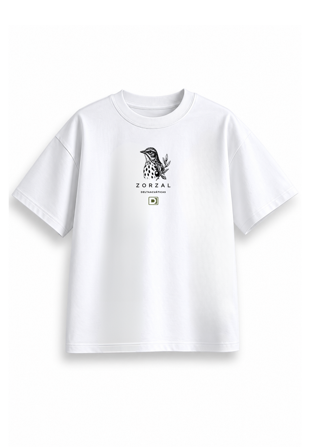 Camiseta niño/a Zorzal Blanco