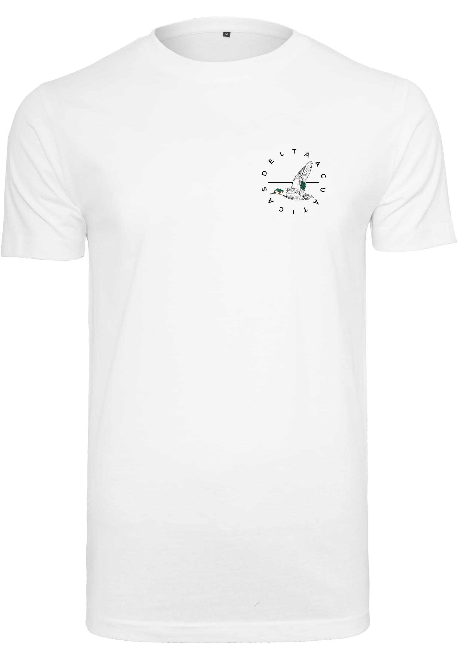 Camiseta manga corta Common Teal Badge Blanco