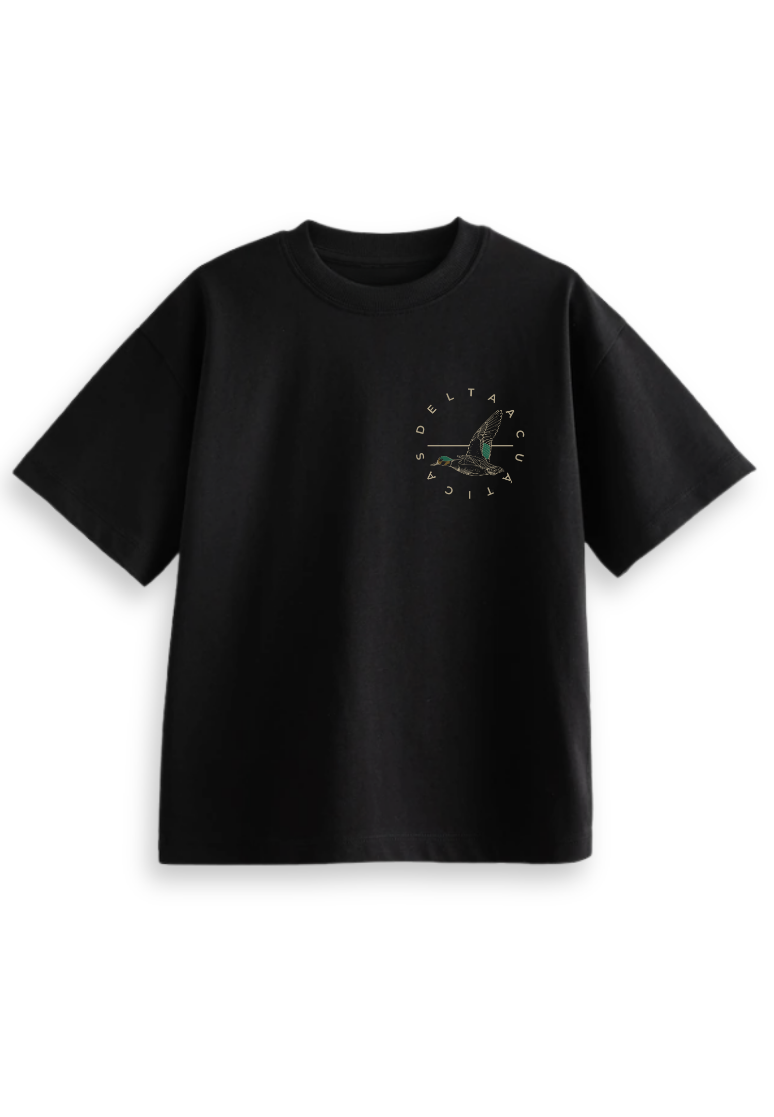 Camiseta niño/a Teal Negro