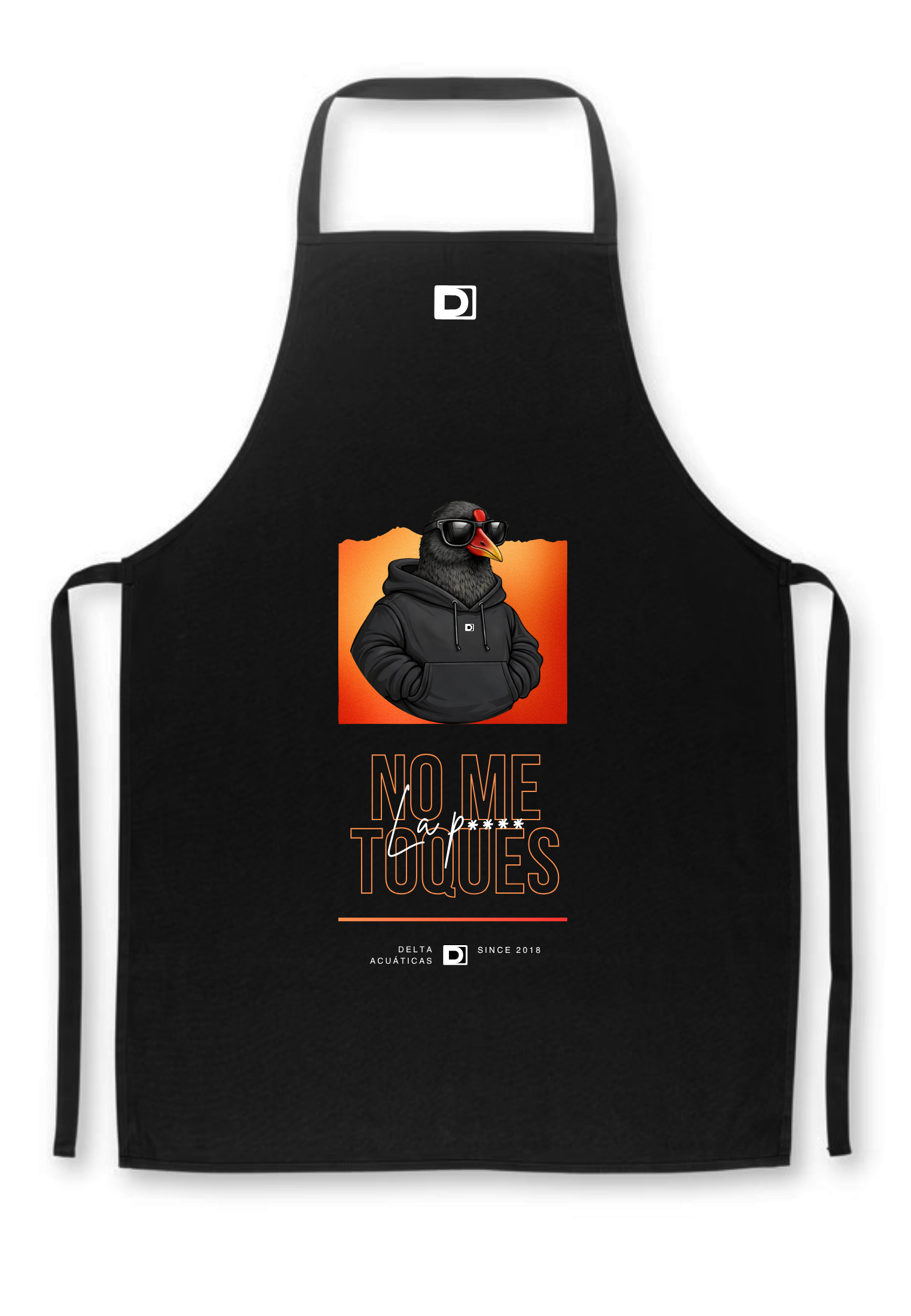 Cocinero No Me Toques Negro