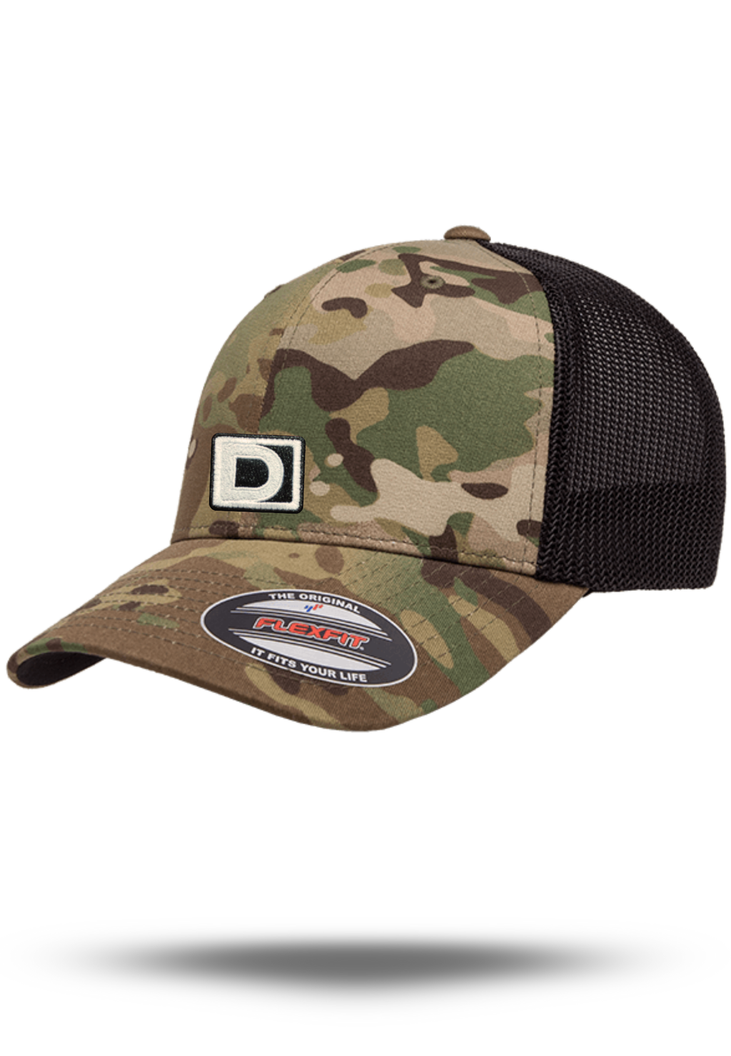 Gorra D-Logo Trucker Multicam PT