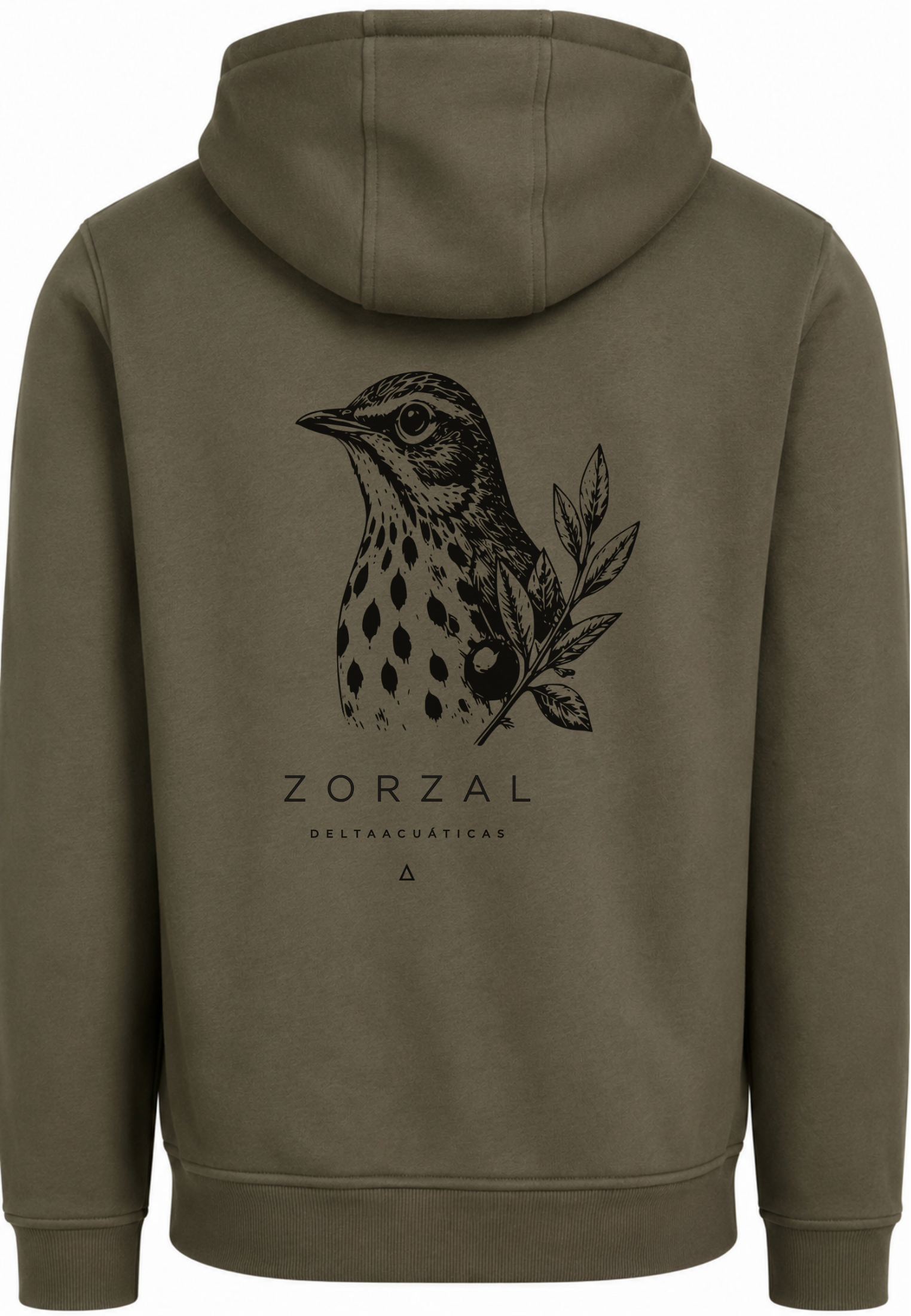 Born To Hunt Olive Hoodie