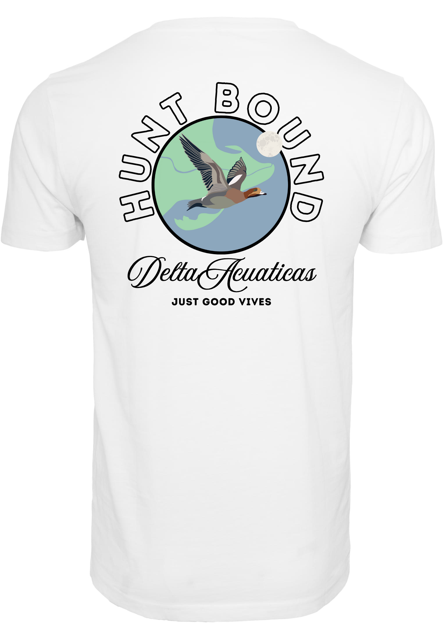 Camiseta manga corta Hunt Bound Blanco