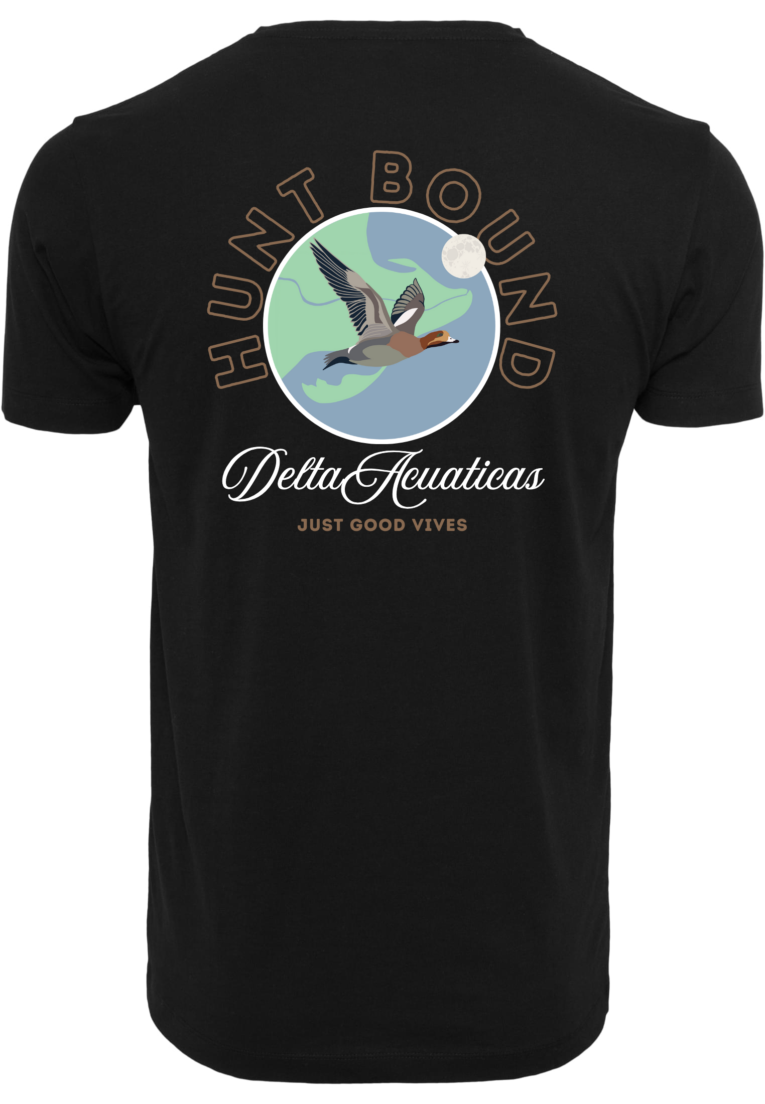 Camiseta manga corta Hunt Bound Negro