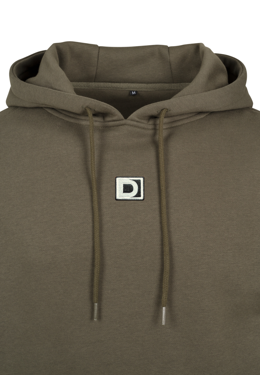 Sudadera con capucha D-Logo Oliva
