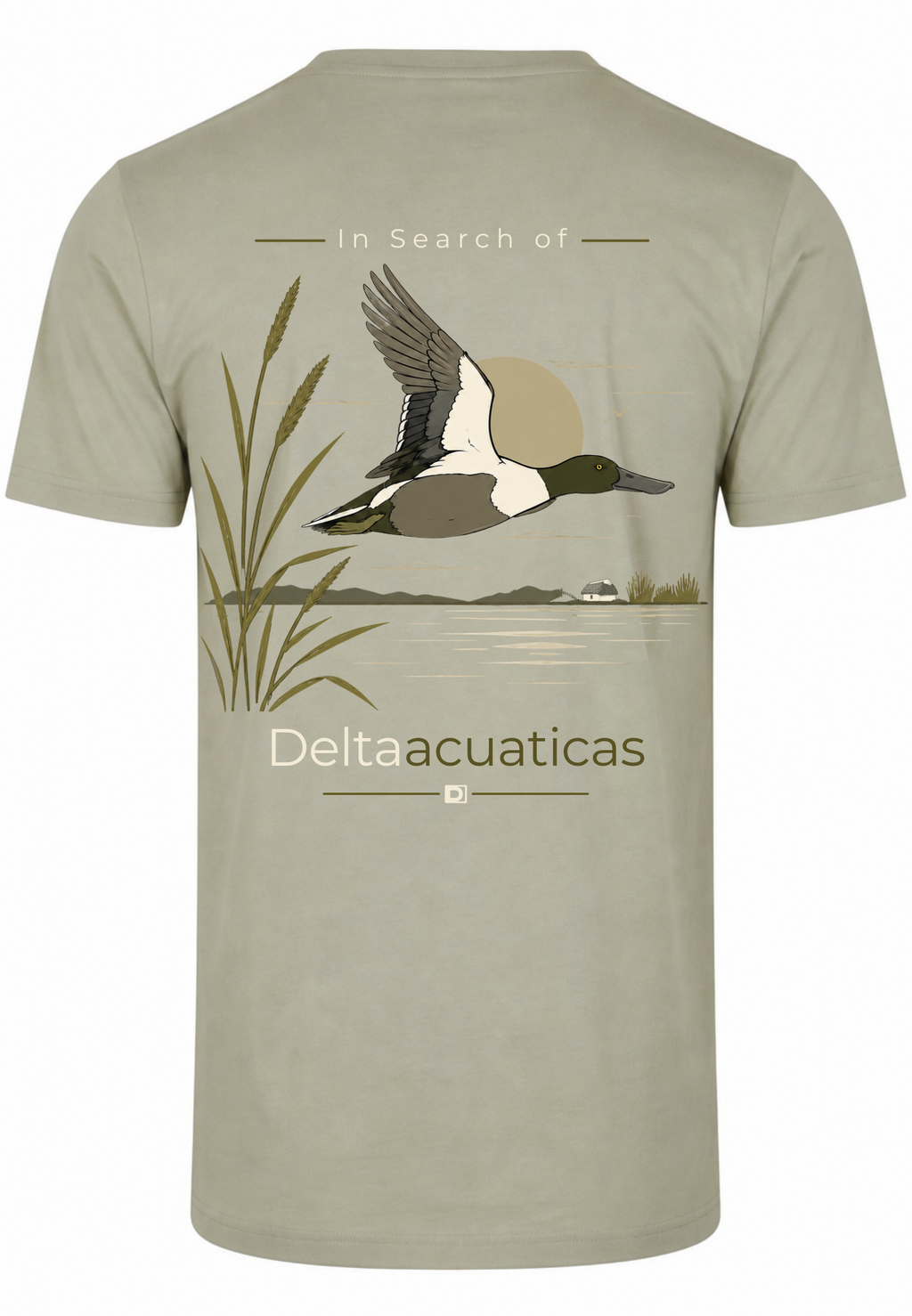 Camiseta manga corta Northern Shoveler Salvia