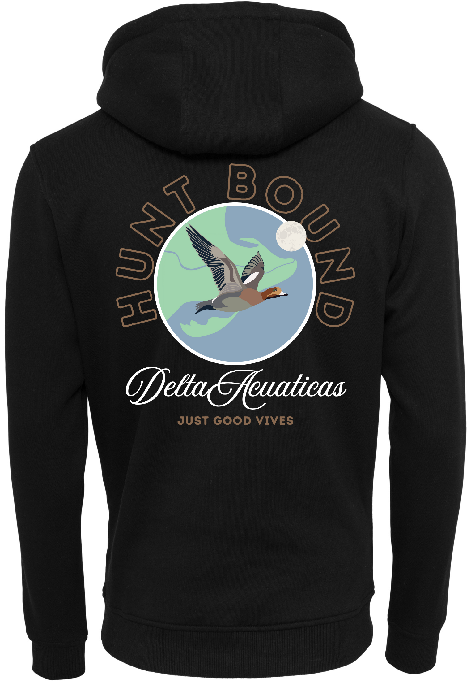 Sudadera con capucha Hunt Bound Negro