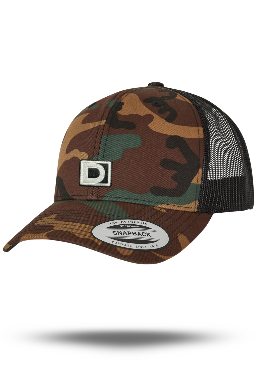 Gorra D-Logo Trucker Camo PT