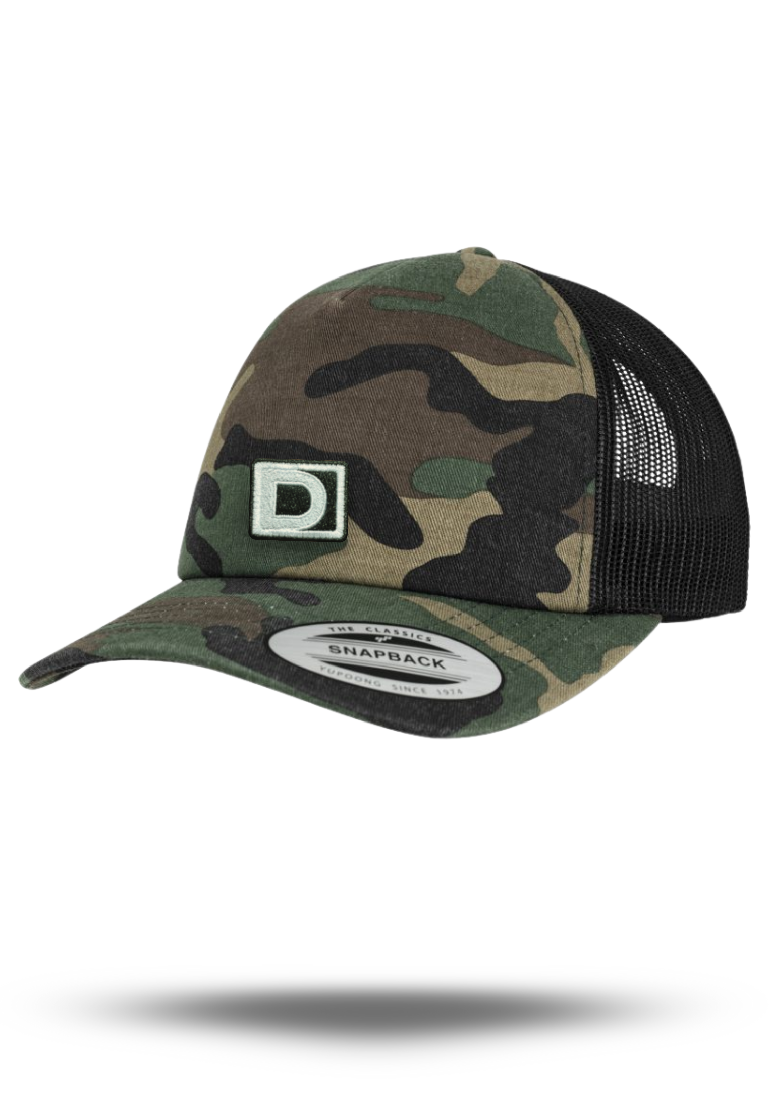 Gorra Trucker Foam Camo Desgastado PT