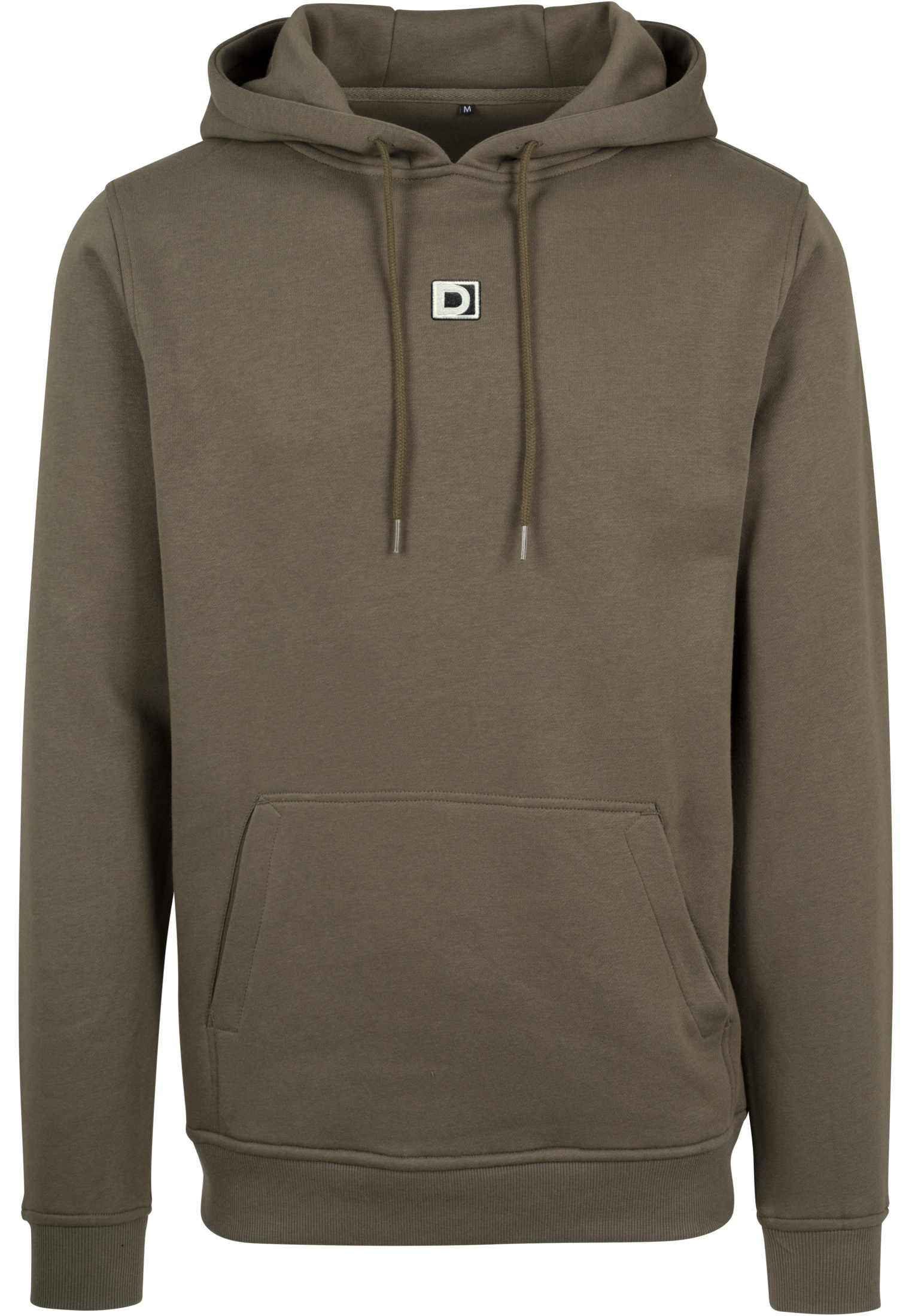 Sudadera con capucha D-Logo Oliva