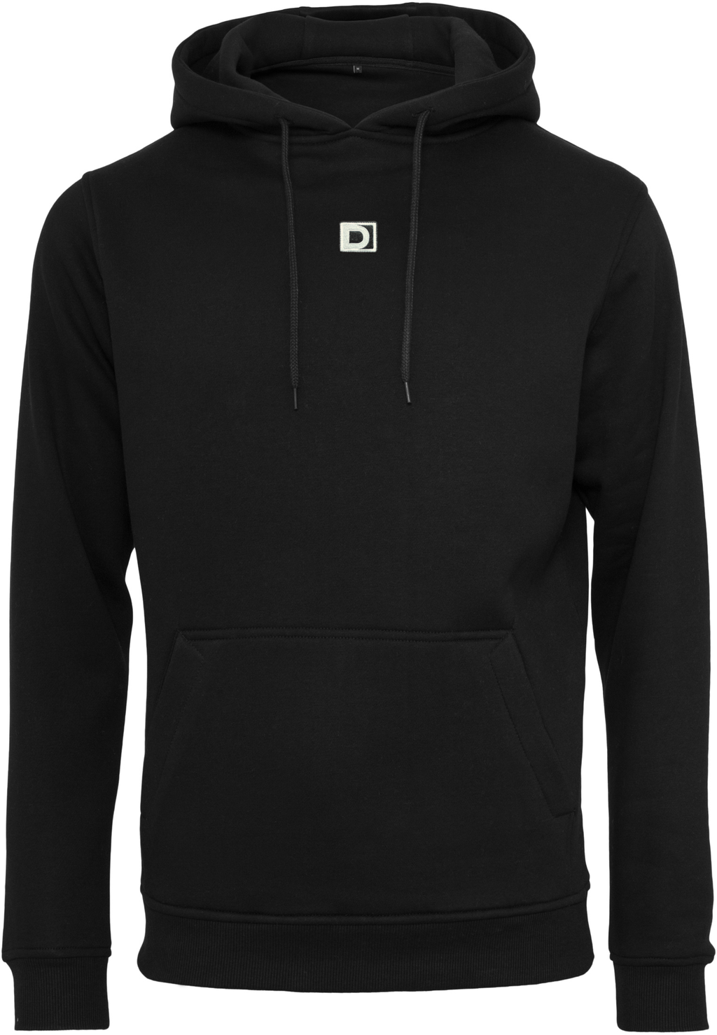 Sudadera con capucha D-Logo Negro