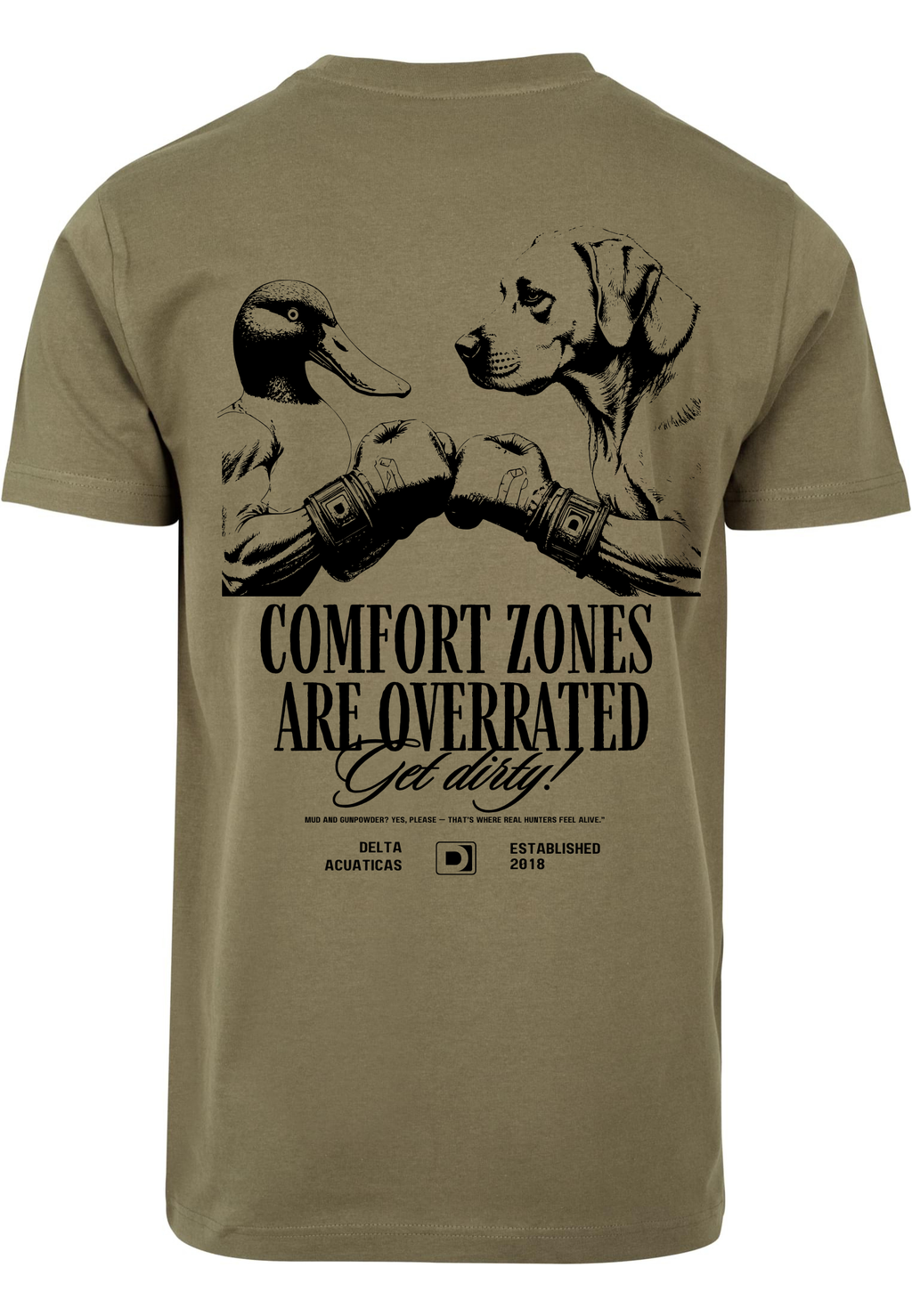 Camiseta manga corta ligera premium Bragat Olive