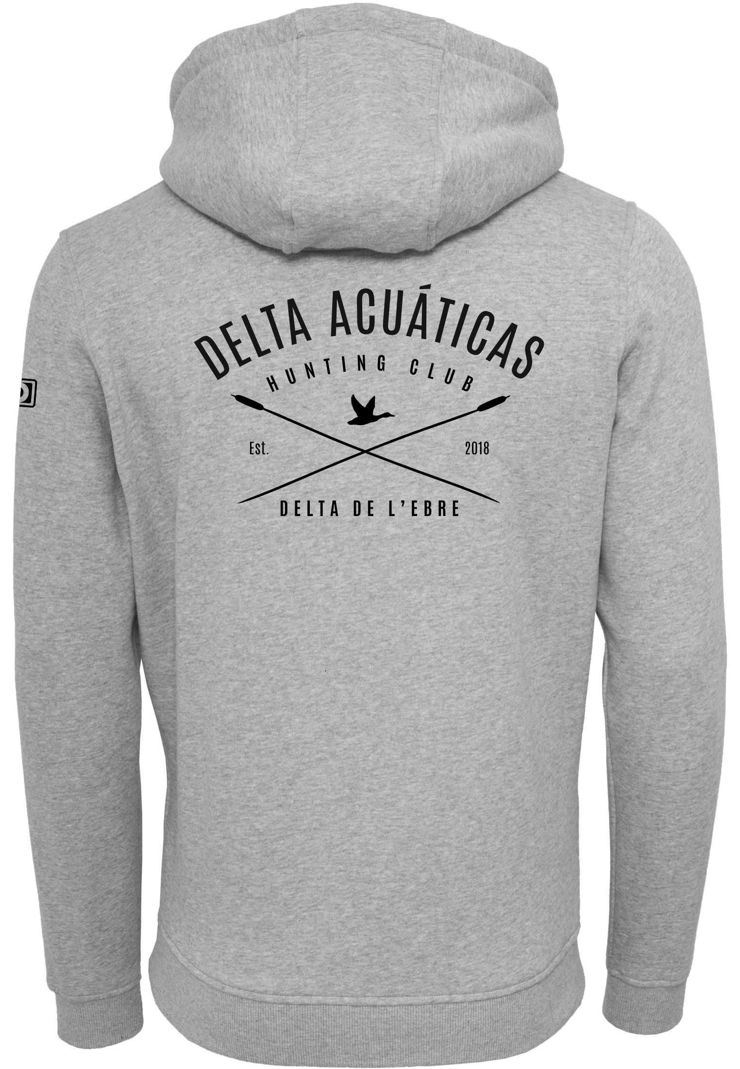 Sudadera con capucha Cross Gris