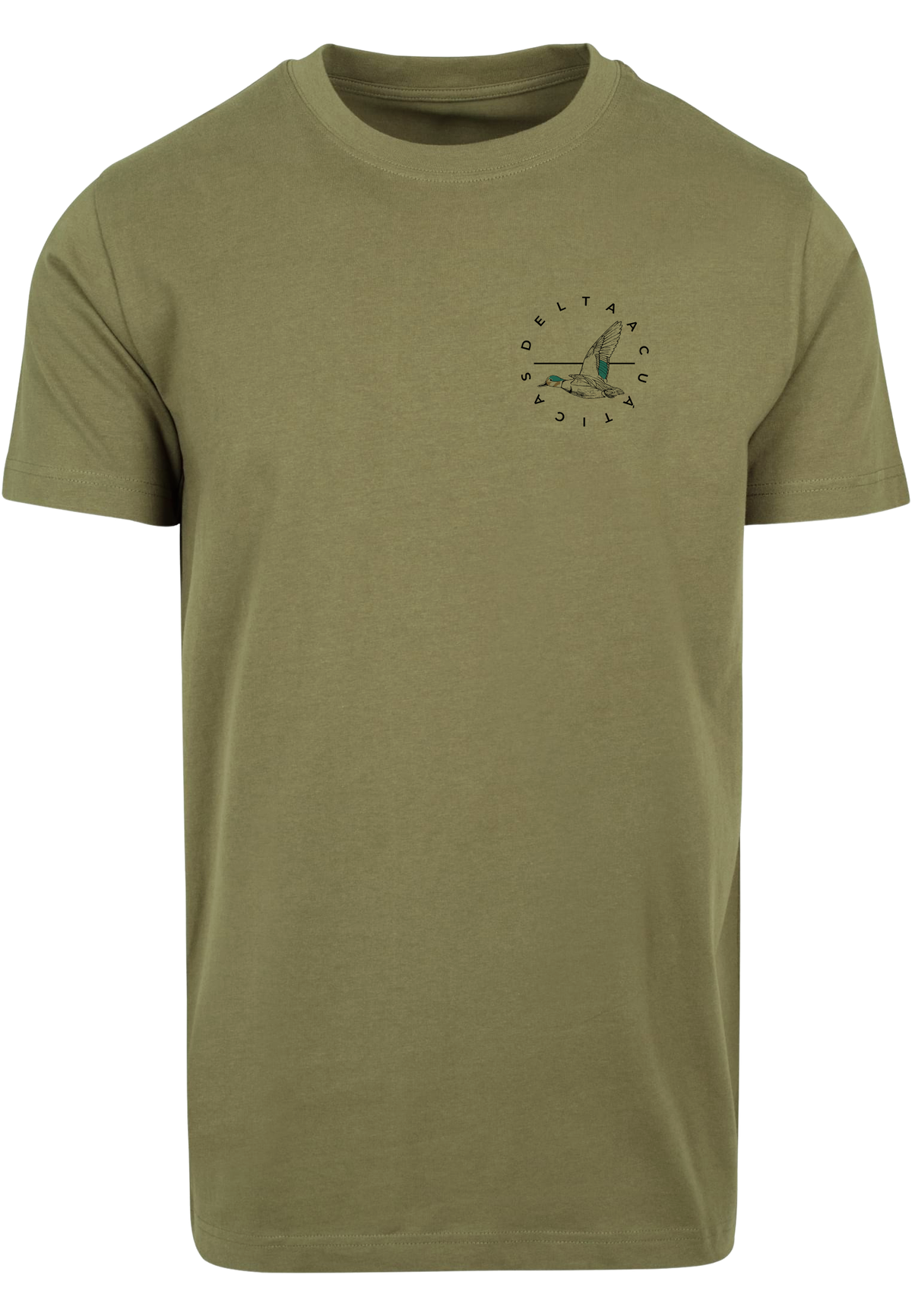 Camiseta manga corta Teal Badge Oliva