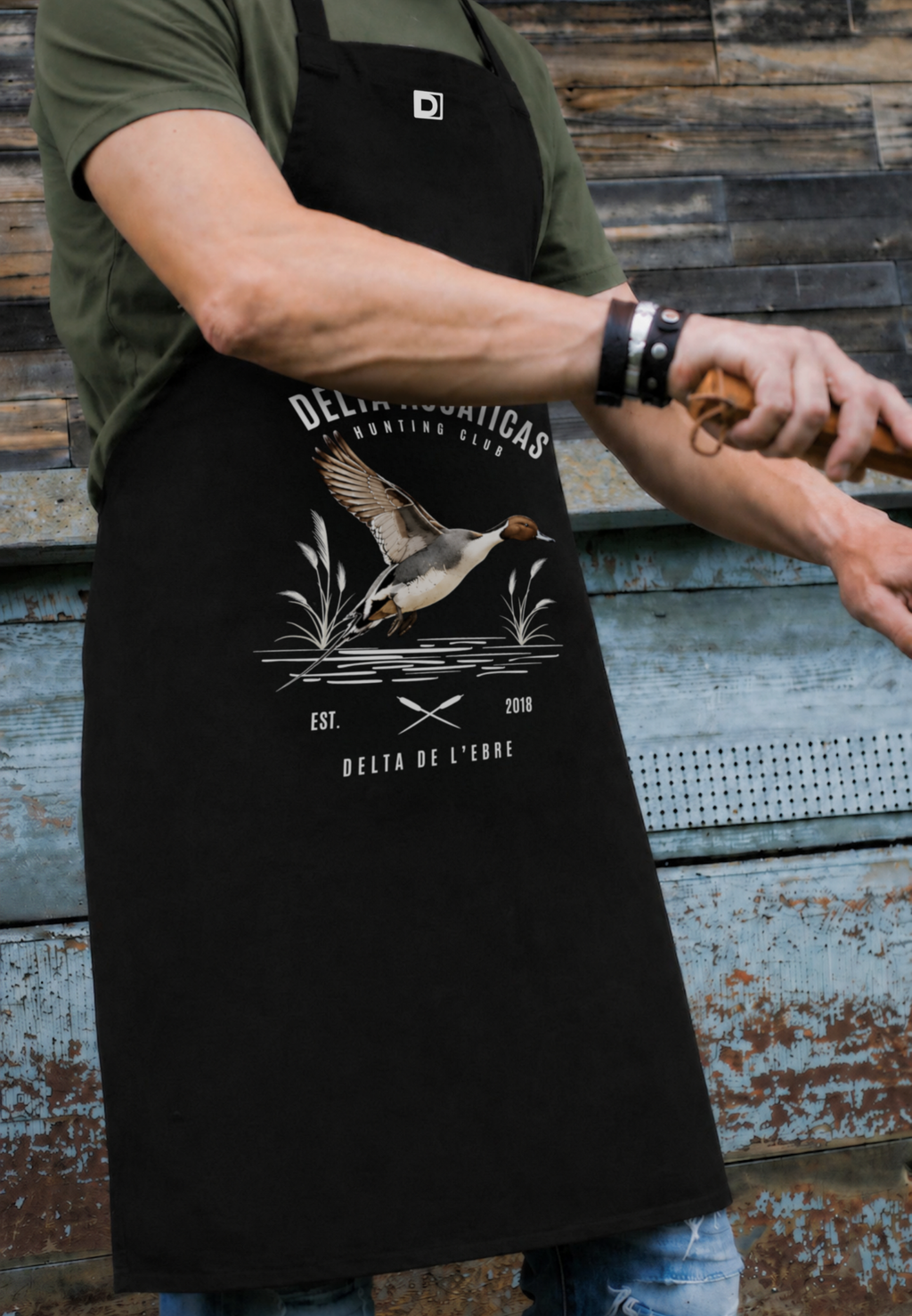 Cocinero Pintail Negro