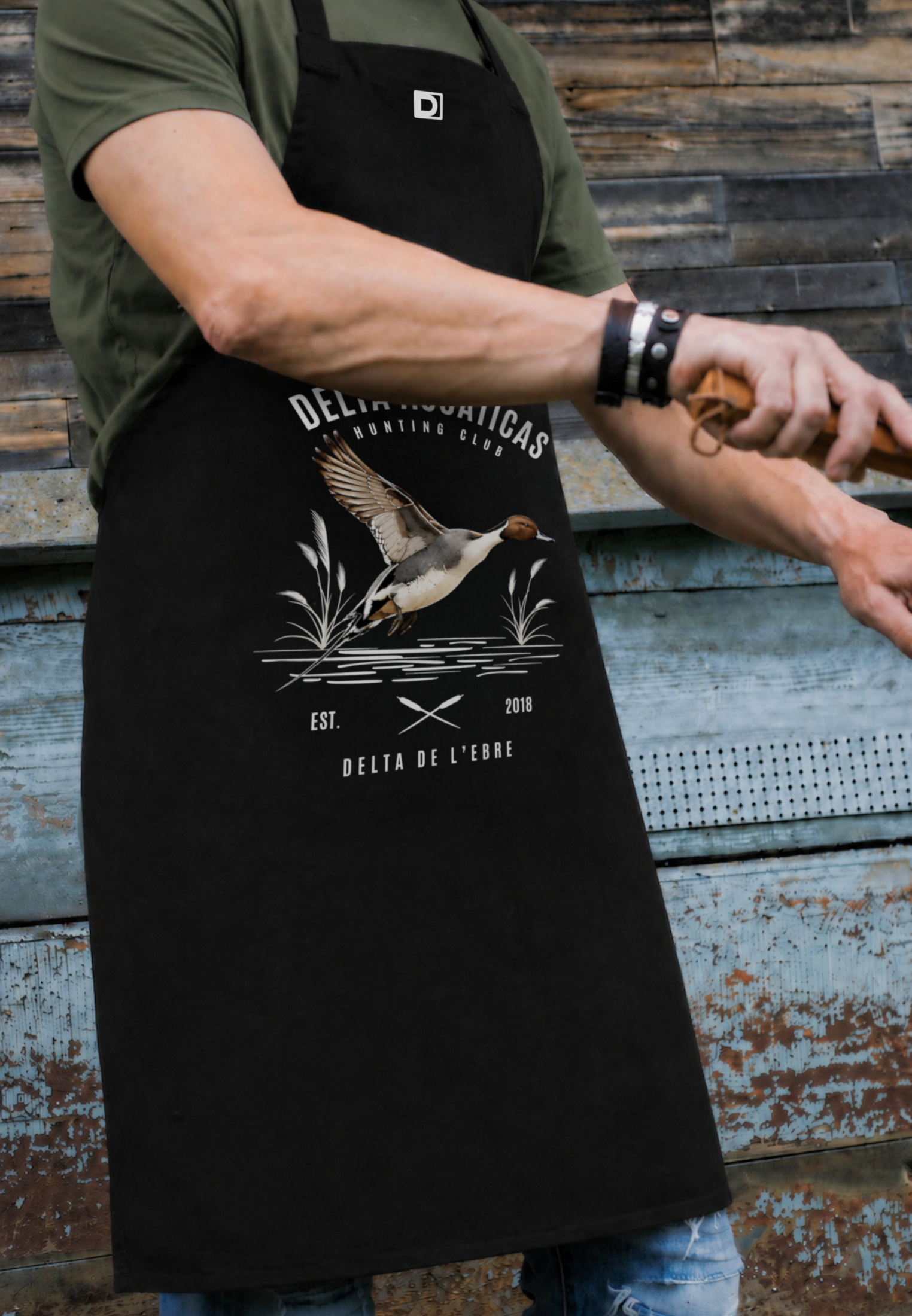 Cocinero Pintail Negro
