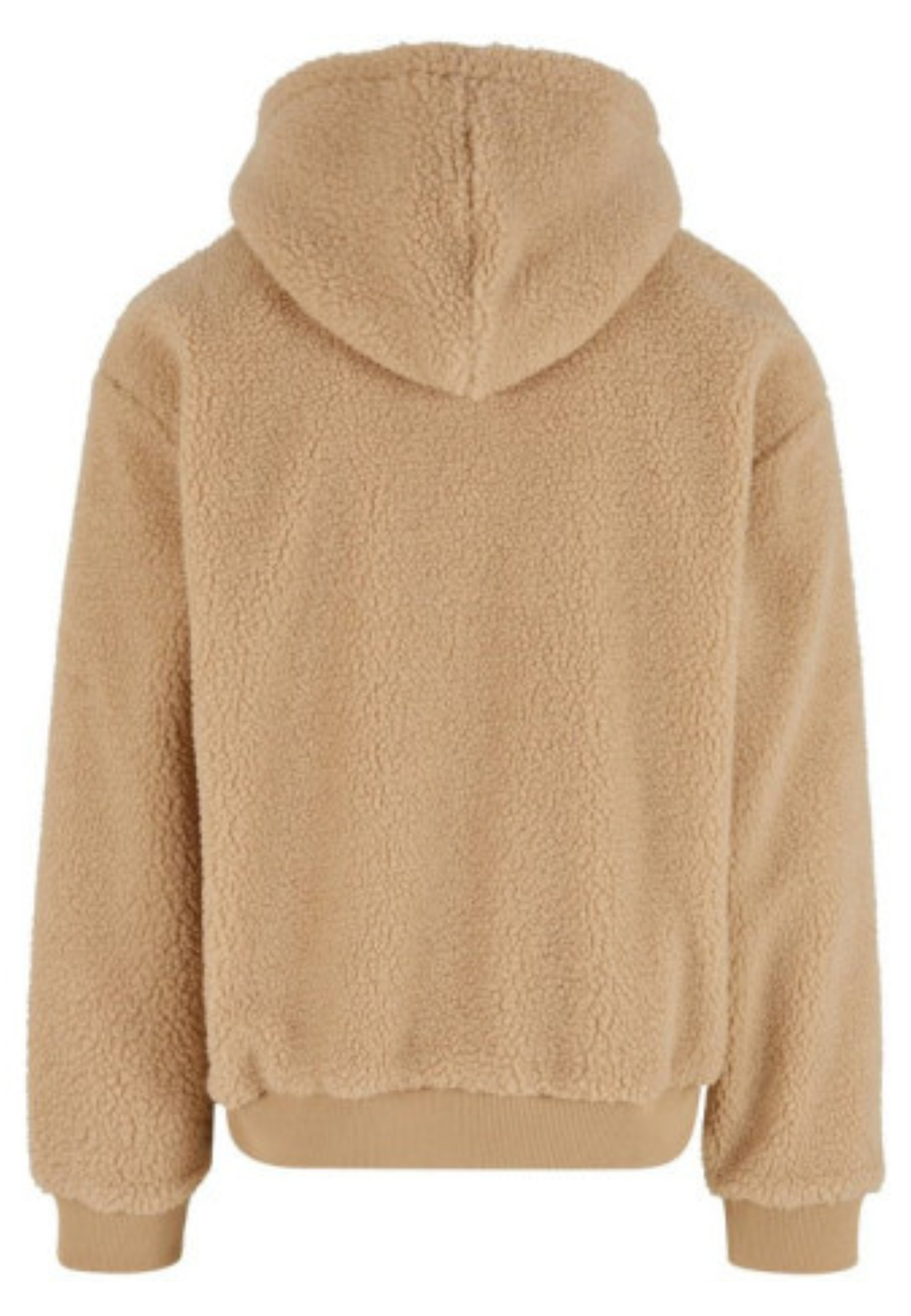 Sudadera sherpa oversize Beige